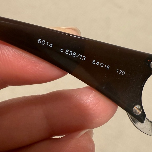 CHANEL Women Sunglasses 6014 Brown Plastic Frame ( Authentic) - Picture 7 of 9